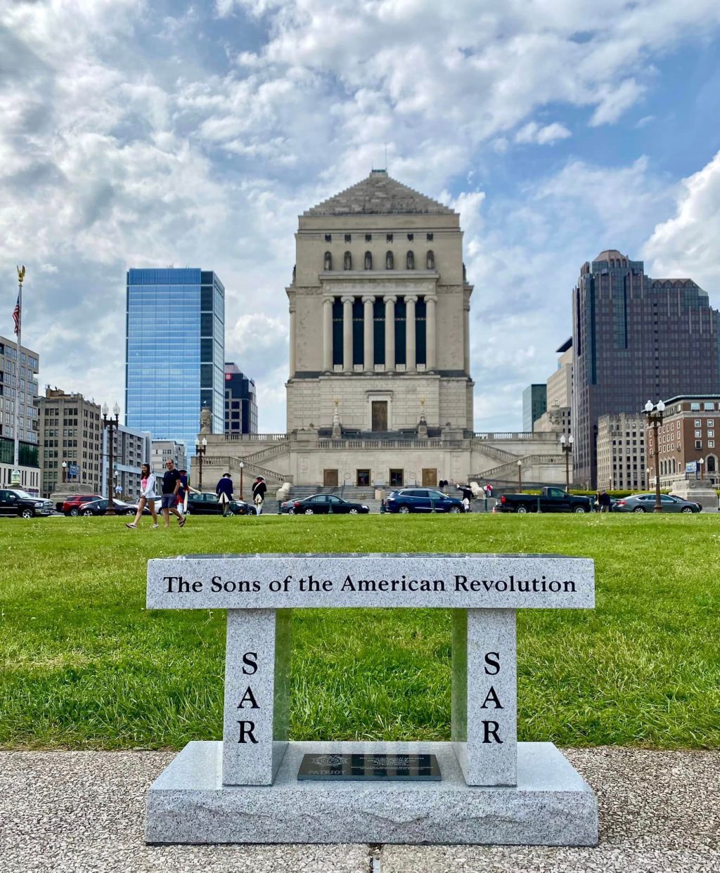 Memorial Patriot Grave Marking & 250th Bench&nbsp;Dedication