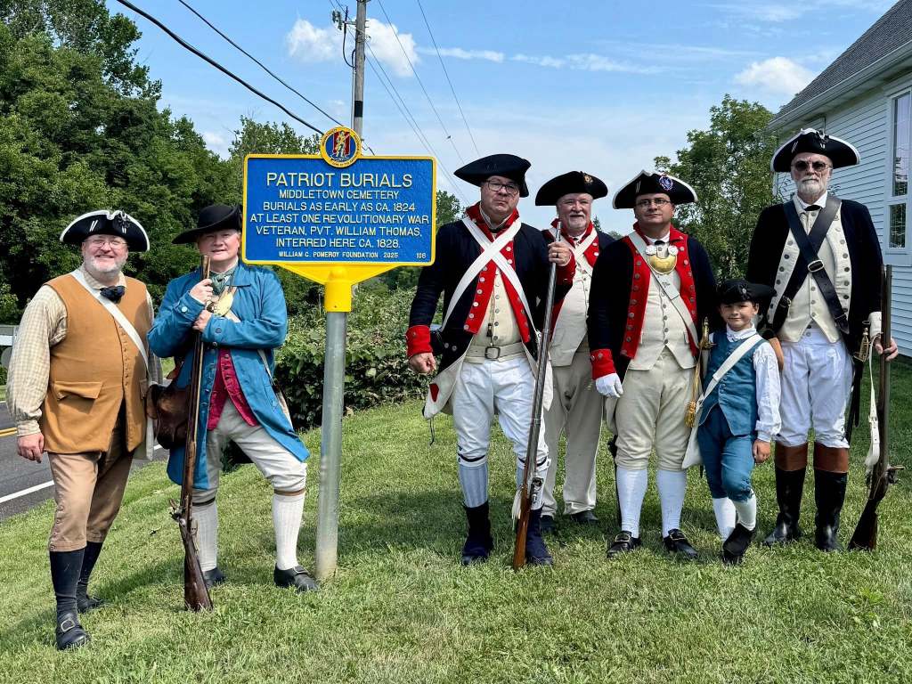 Prarie Creek Grave Marking & William G Pomeroy Marker&nbsp;Dedication