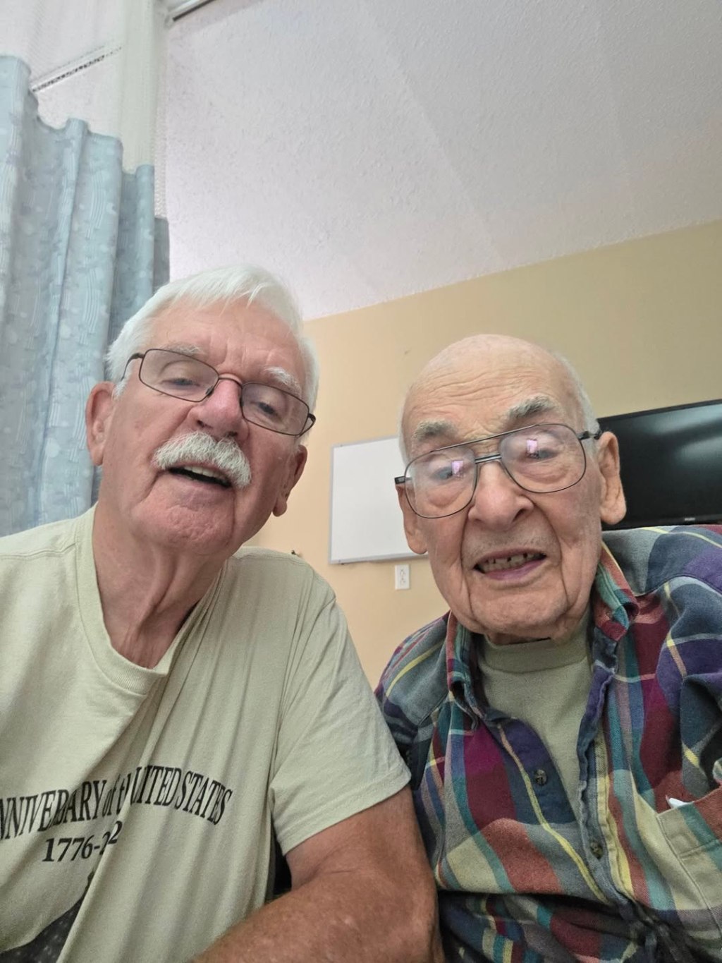 Visiting Compatriot Don Smock